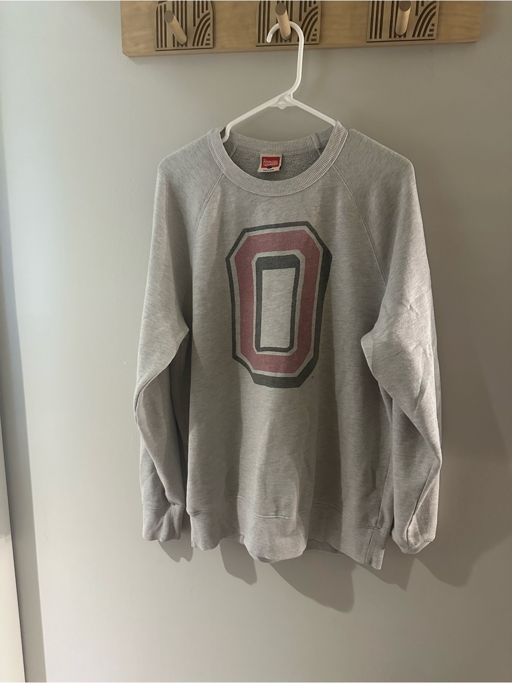 HOMAGE OSU Men’s Pullover Sweatshirt with Block  'O'